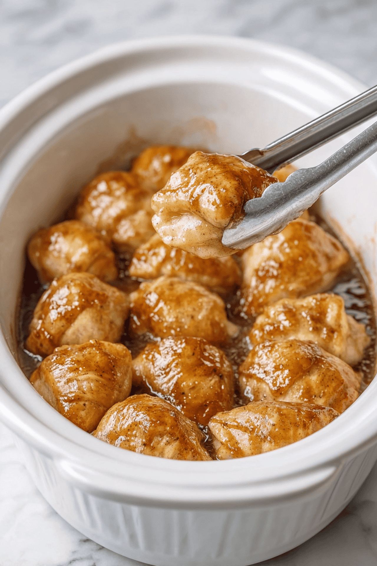 Crock Pot Apple Dumplings