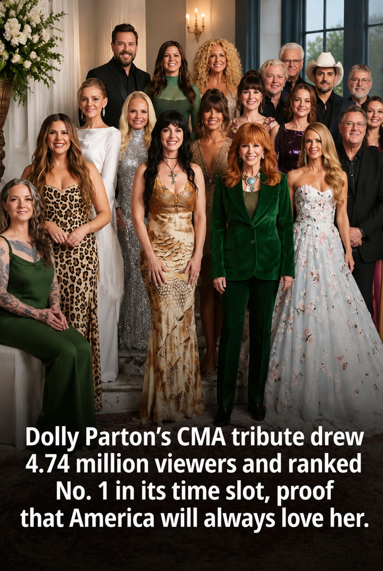 Dolly Parton’s CMA celebration delivered ABC its strongest Wednesday night of 2026.
Fans