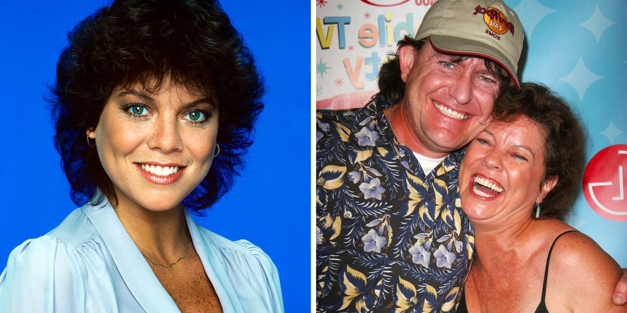 Erin Moran, 1982 | Steve Fleischmann and Erin Moran, 2007 | Source: Getty Images