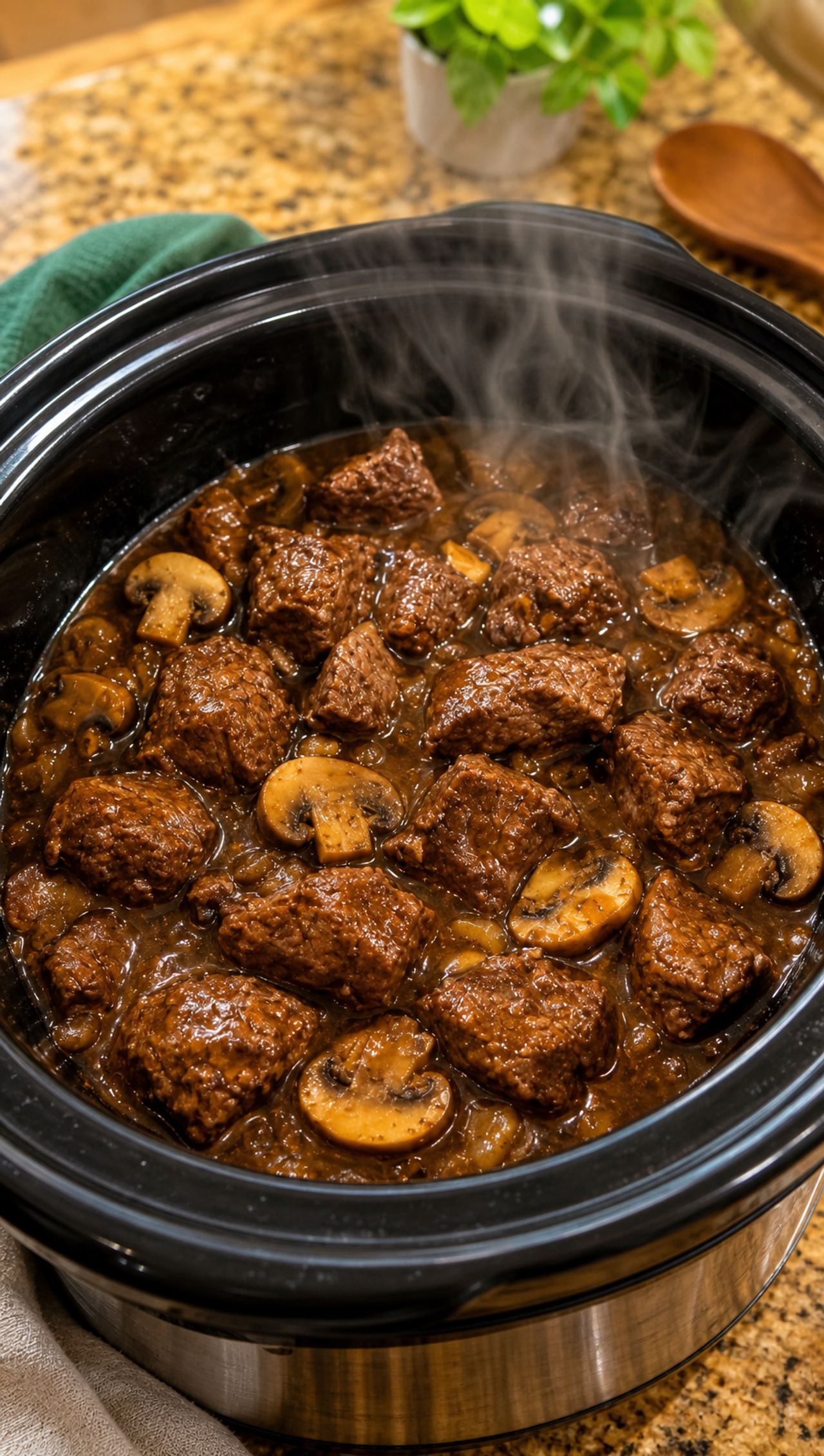 Every Sunday after church, my grandmother made this.

The meat is so tender it falls apart