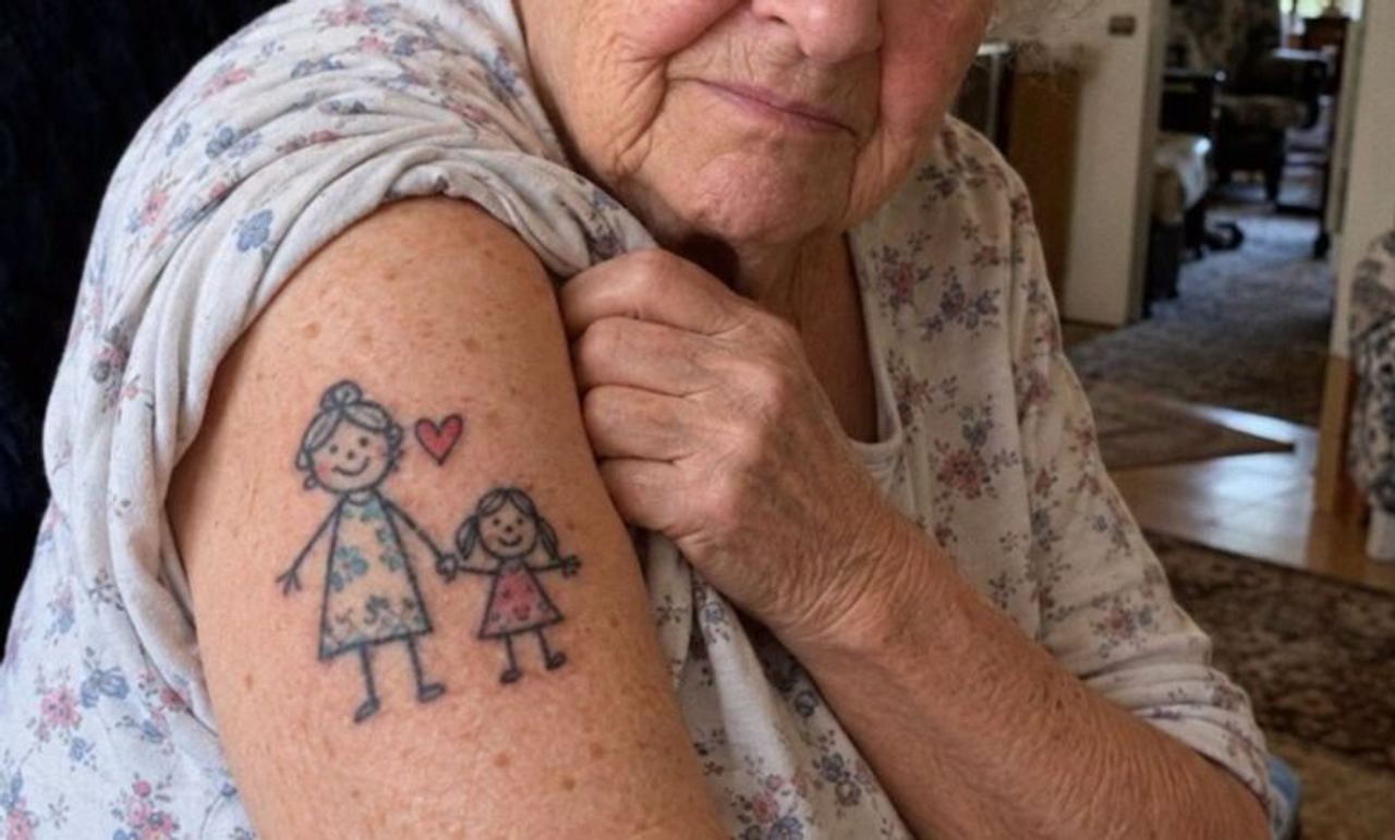 I Got My Granddaughter's Drawing Tattooed on My Arm – Then My Husband Stopped Talking to Me