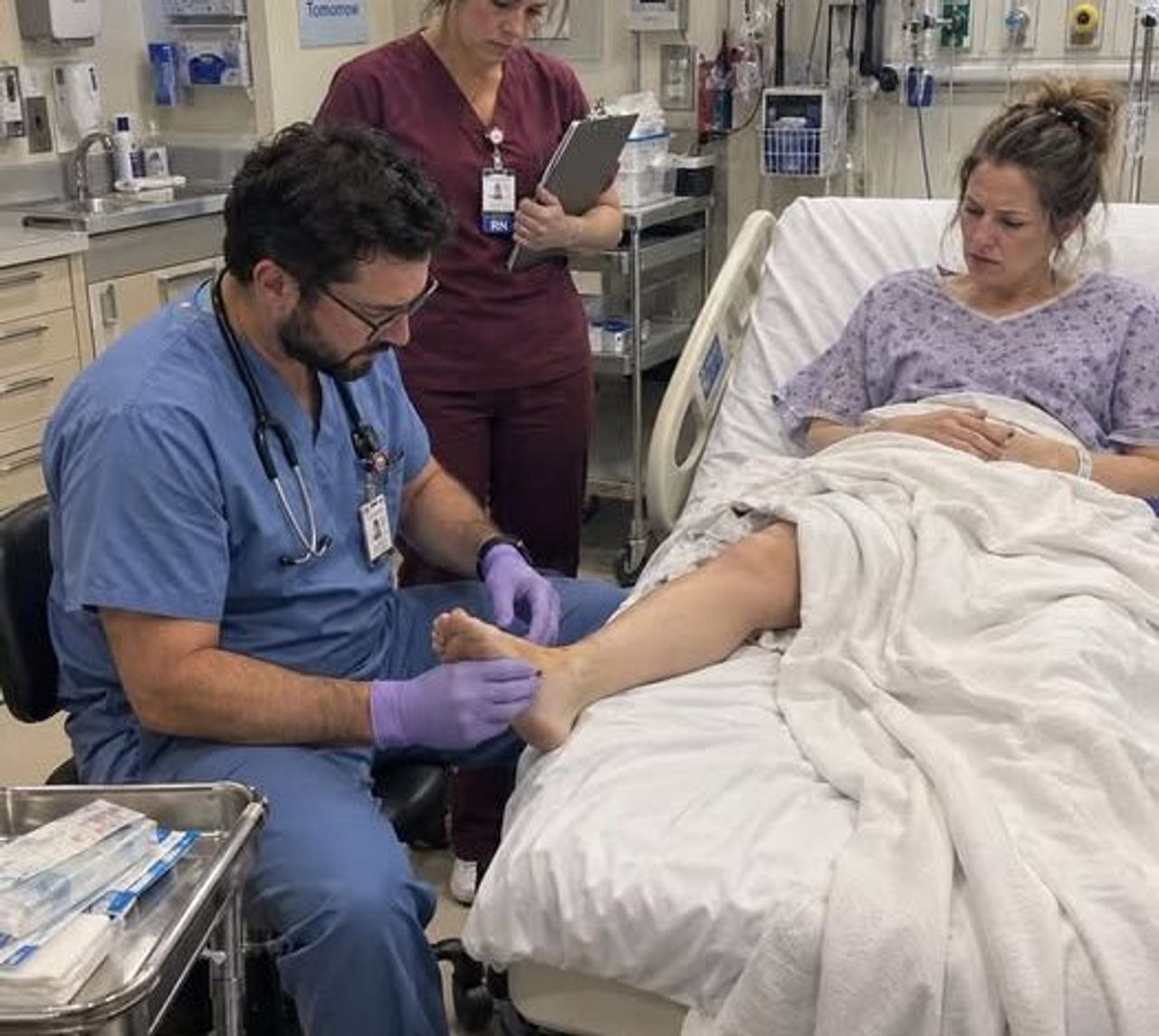 I Had a 104 Degree Fever for 7 Days Then the ER Doctor Saw My Ankle and Called the Police!