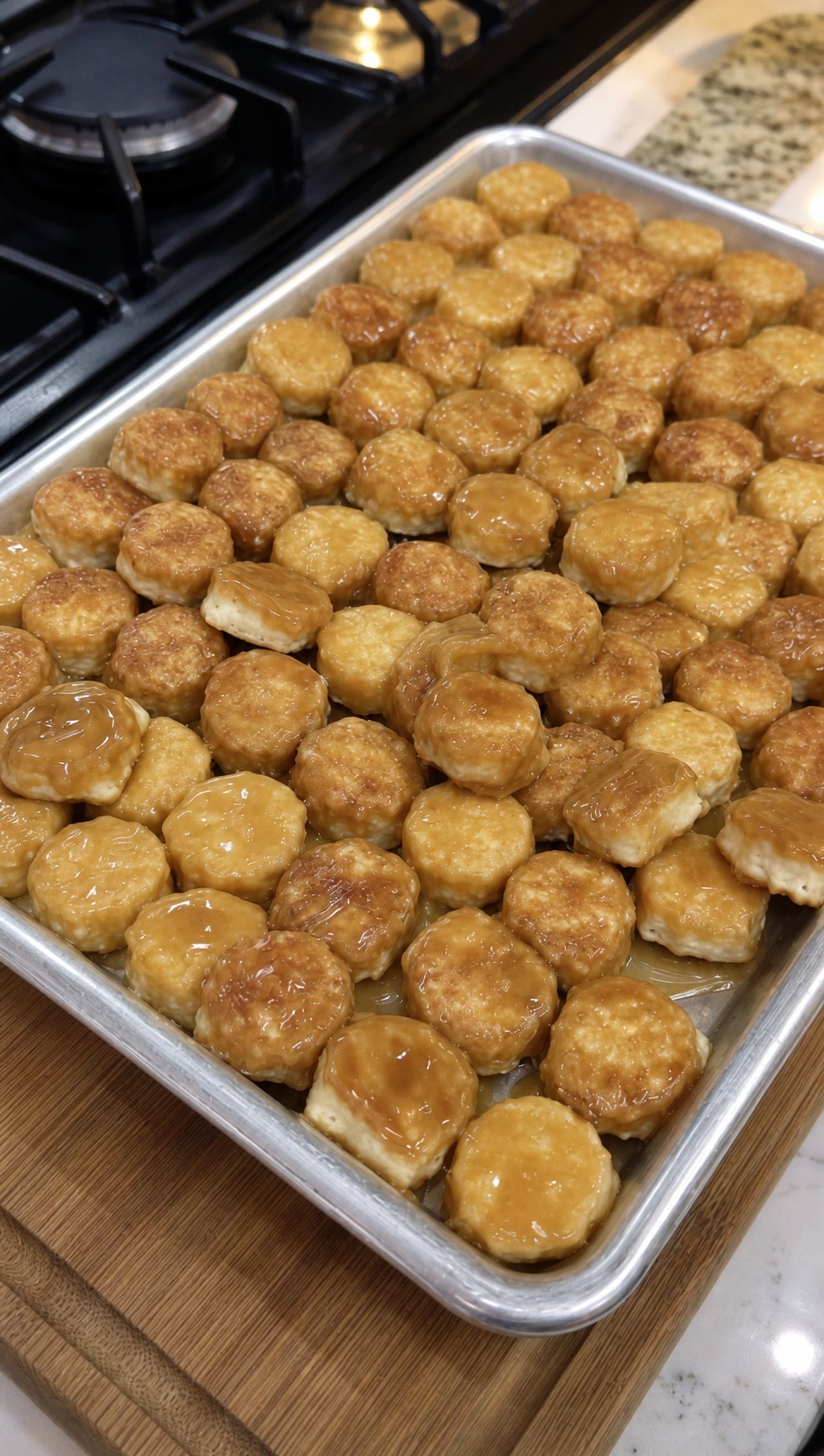 "I made these yesterday but had to use milk chocolate chips. It didn’t matter. You can sti