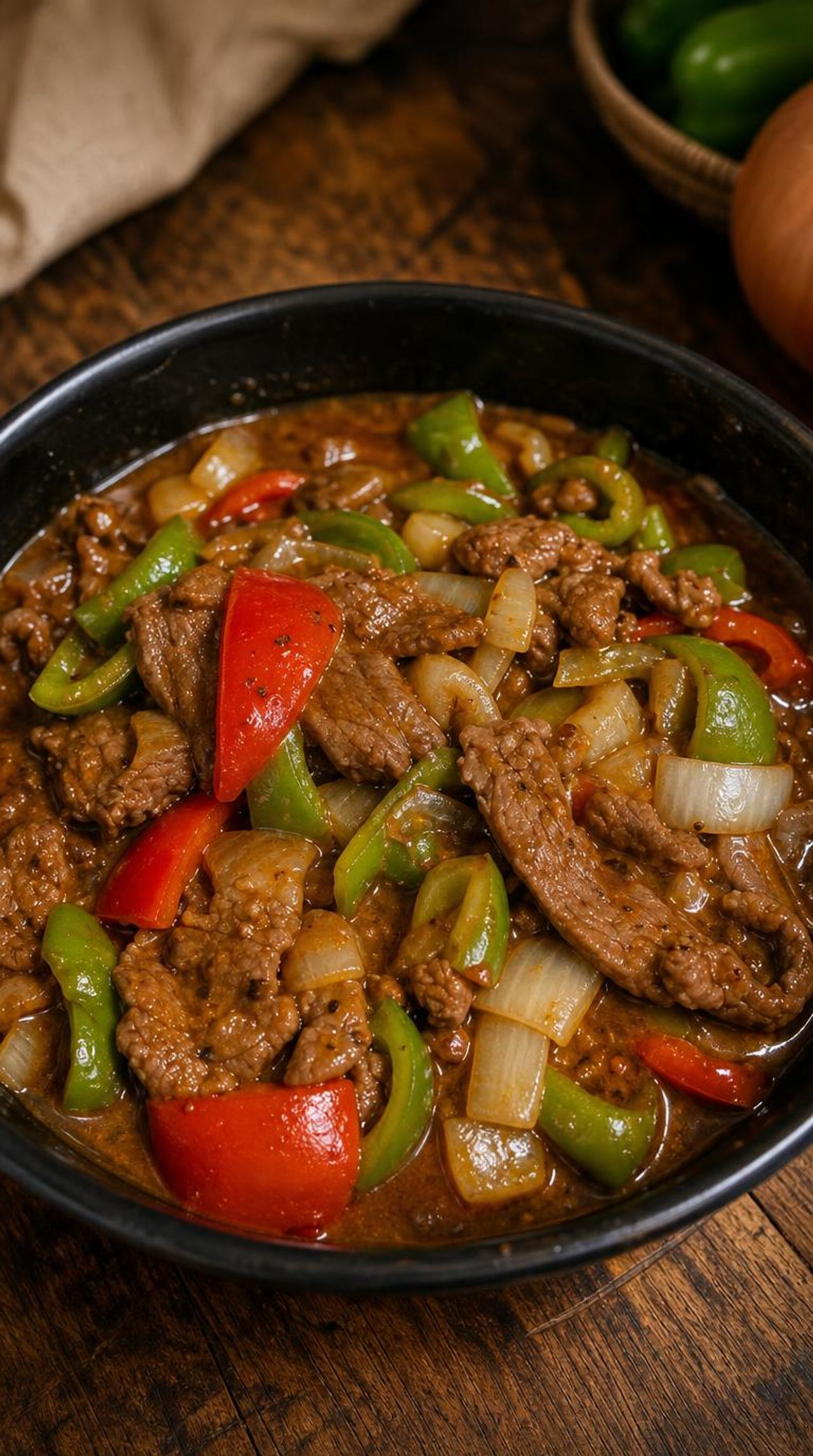 I put this in the crock pot before church, and by the time we got back home, the whole hou