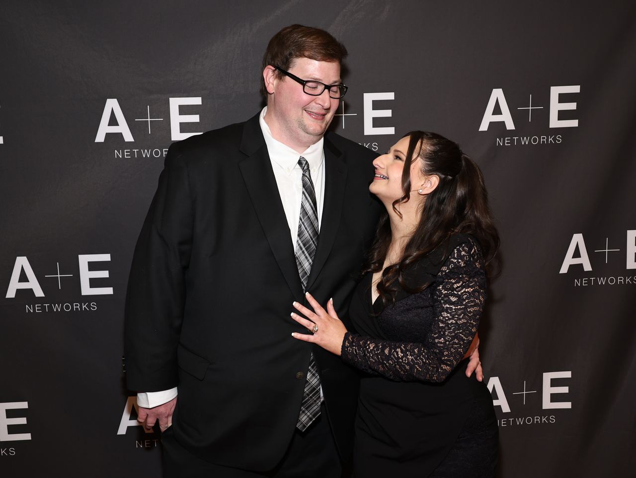 Ryan Anderson and Gypsy Rose Blanchard attends "The Prison Confessions Of Gypsy Rose Blanchard" Red Carpet Event in New York City, on January 5, 2024. | Source: Getty Images