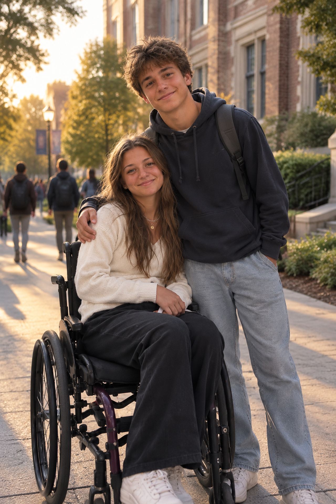 My 13-year-old son sold his treasured guitar to help buy a wheelchair for a girl in his cl