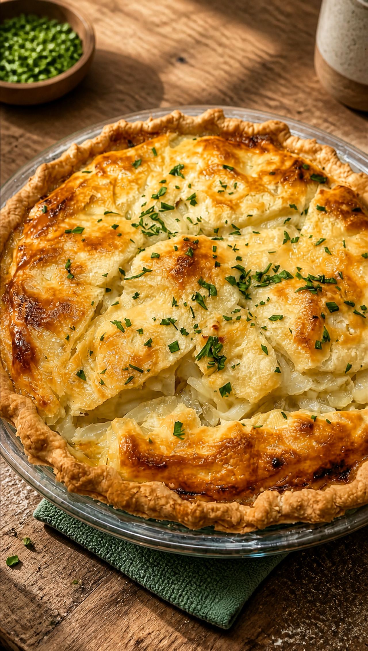 My aunt would make this pie all the time.

I spent a long time searching for a recipe that