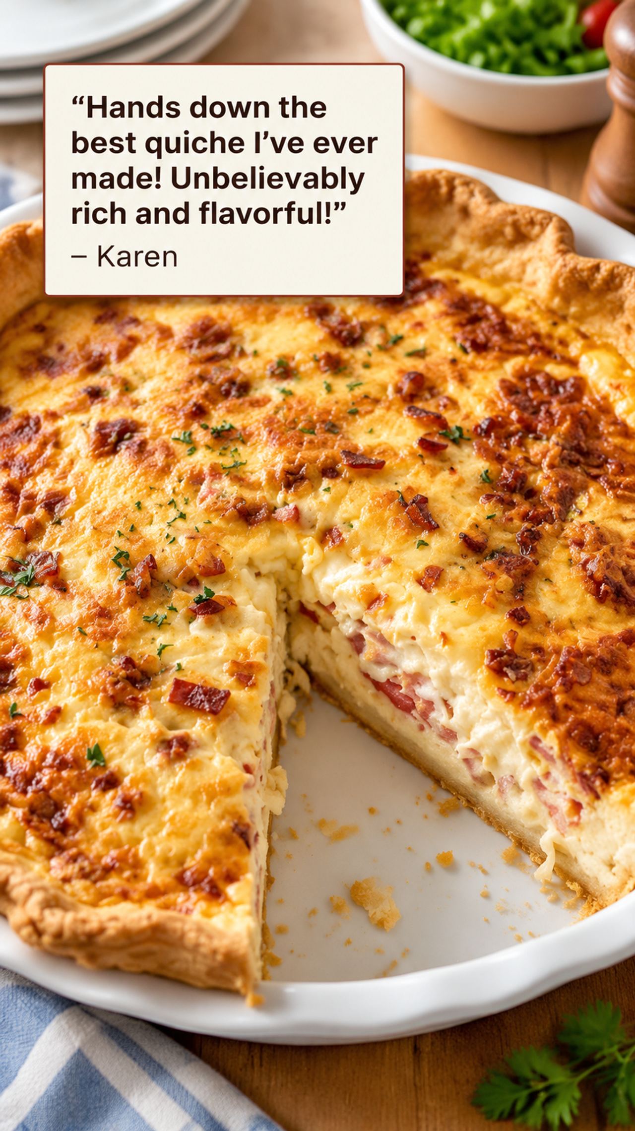 "My grandmother made this pie for every Sunday brunch, and not one crumb ever lasted until