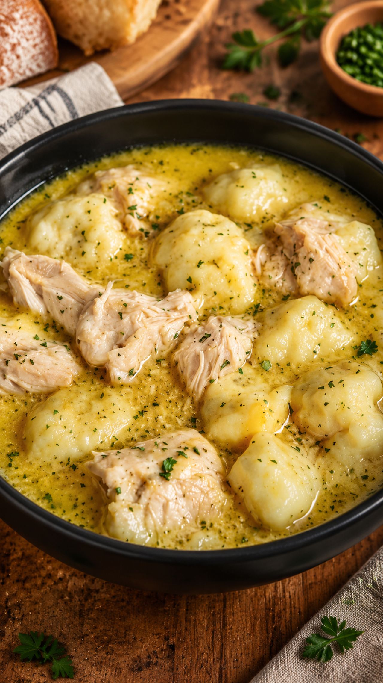 My husband came in, took one sniff of the gravy simmering on the stove, and asked if we co