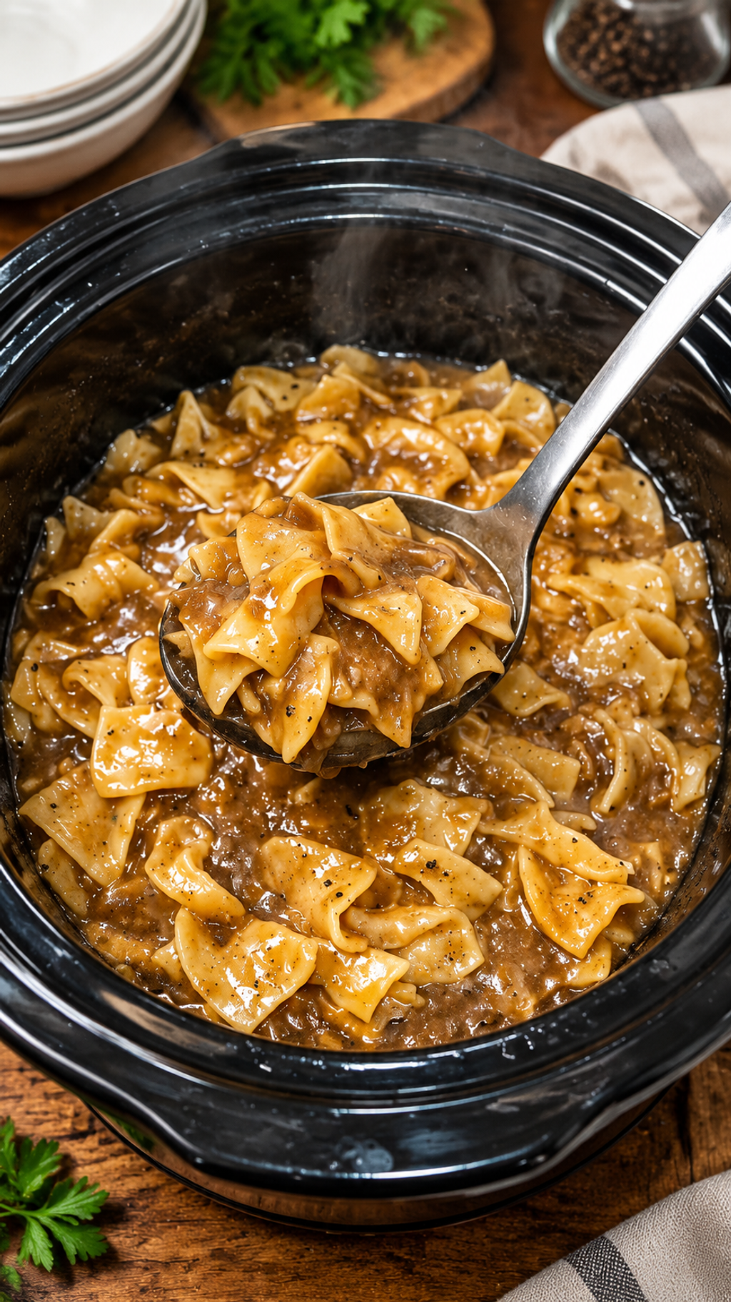 "My sister tried this and kept insisting that I must be hiding a gourmet sauce packet in t