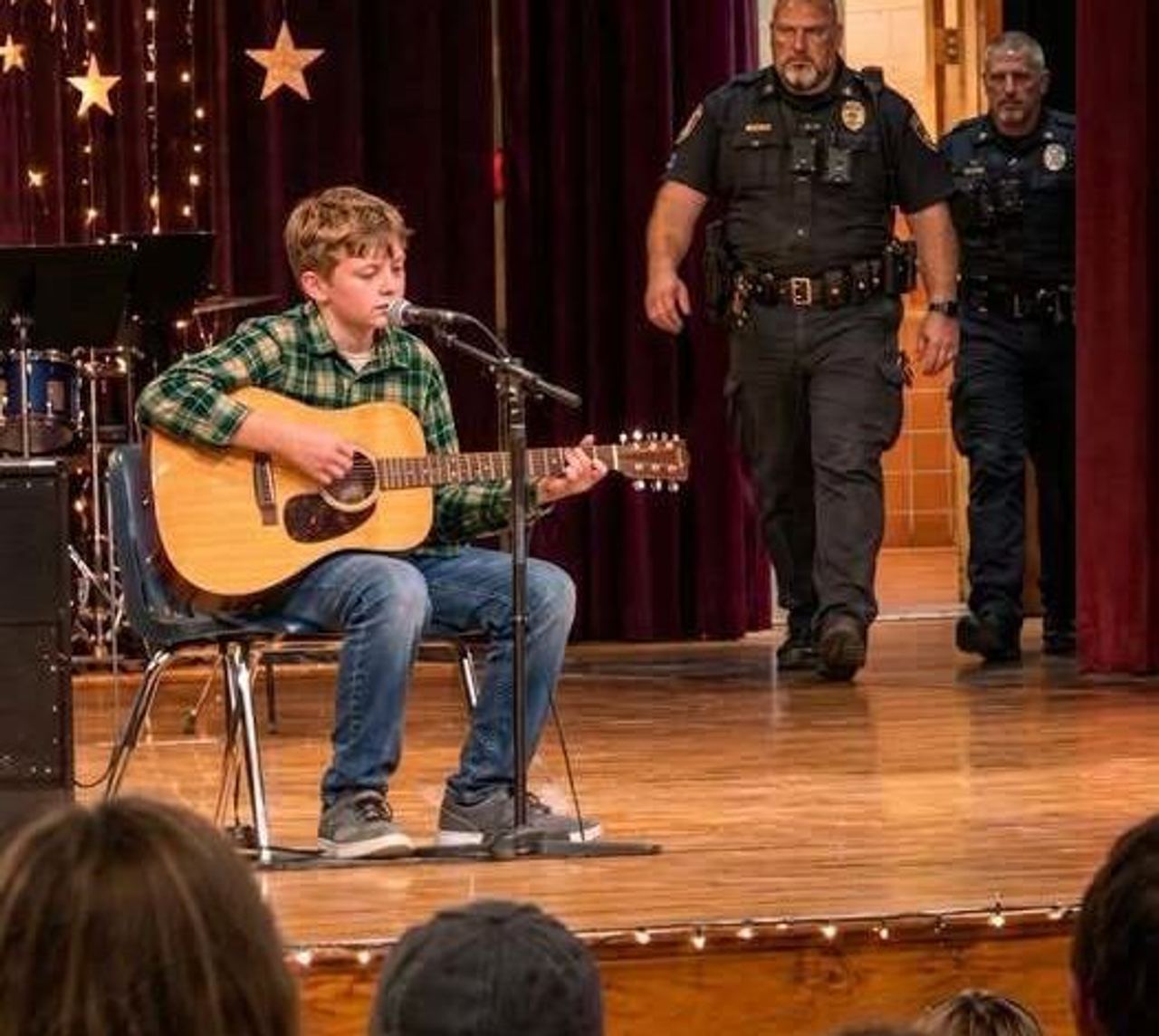 My Son Was in the Middle of His School Performance When Police Officers Suddenly Appeared on Stage