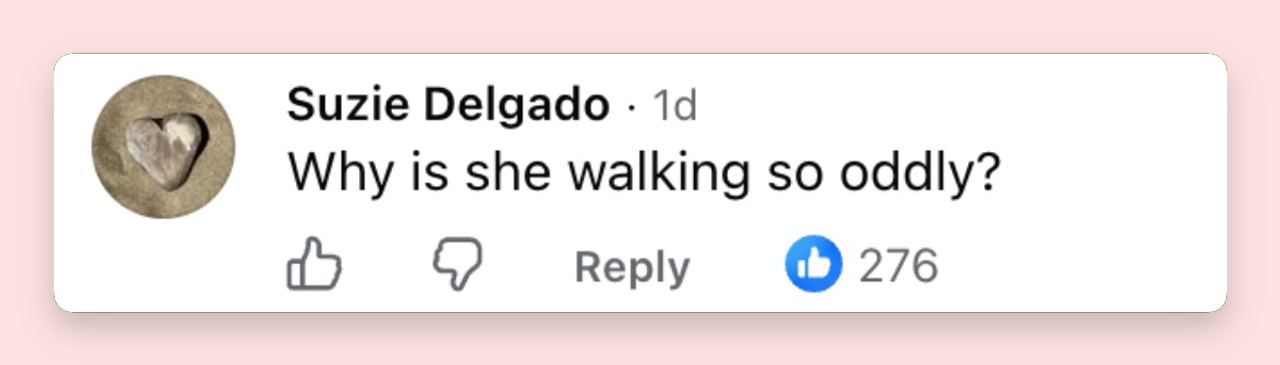 One viewer zeroed in on Kidman's movement during the Chanel outing, asking, "Why is she walking so oddly?" The remark became part of a wider online discussion about how she appeared to navigate her footwear. | Source: Facebook/Vogue