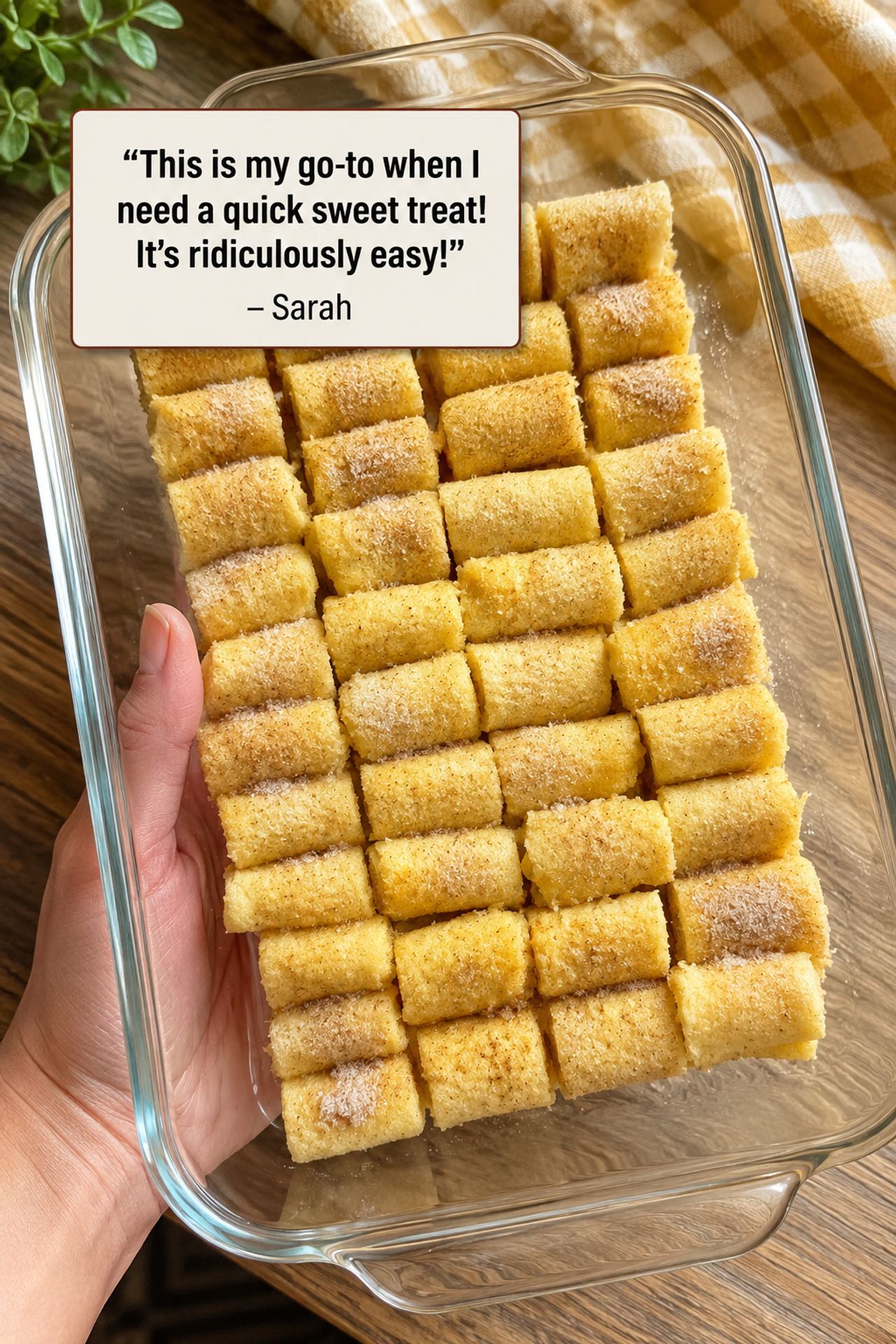OMG, this has to be the easiest snack you’ll ever make with the kids!

No oven, no mess at