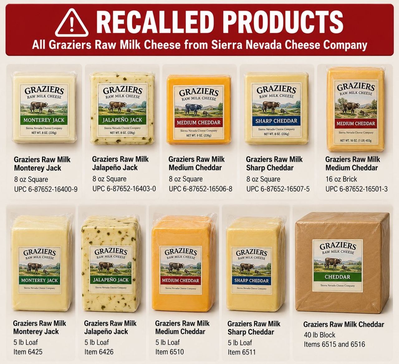 Raw Milk Cheese Sold Across Multiple States Pulled from Shelves Amid E. Coli Outbreak — Check If You Have It