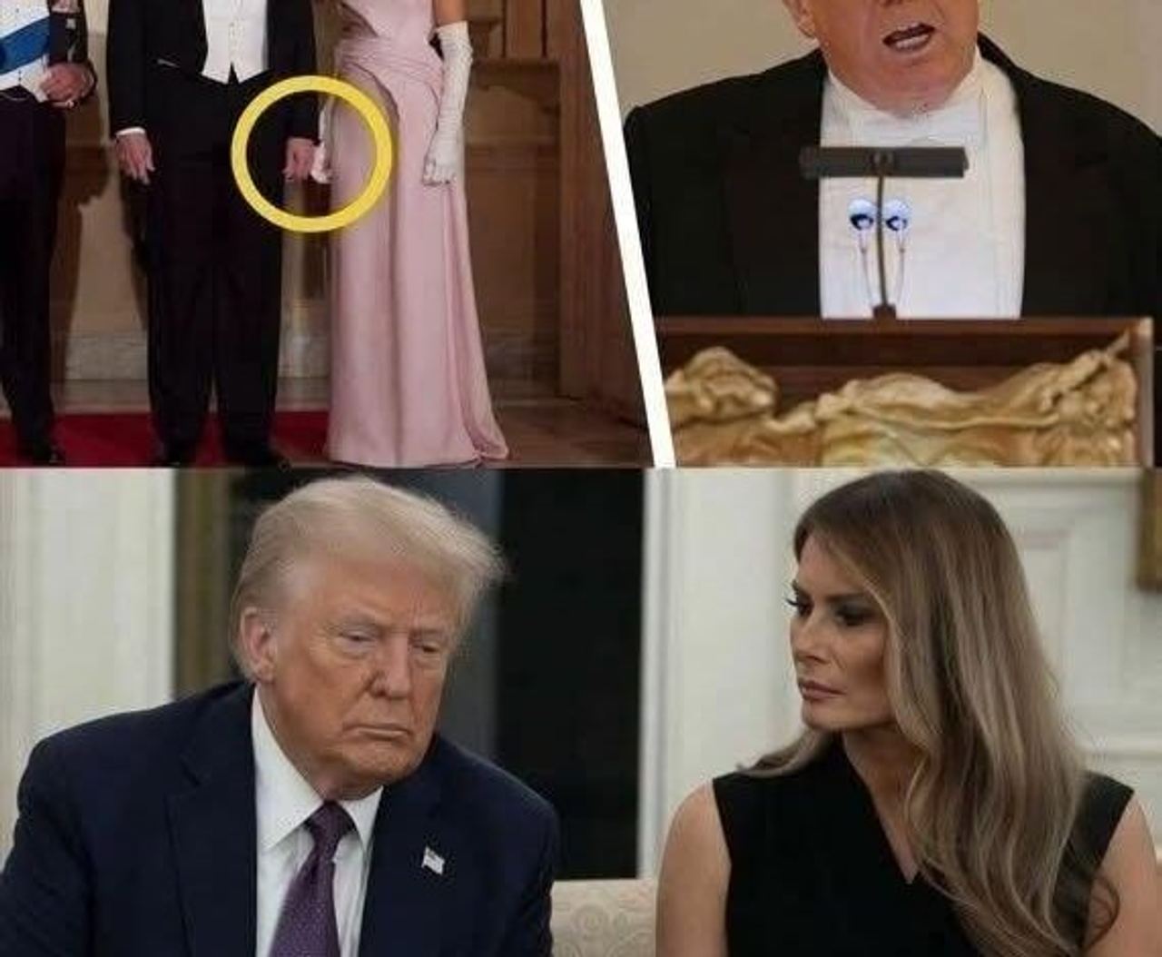 SAD NEWS Disgusted Melania Smacks Trump Hand As see more