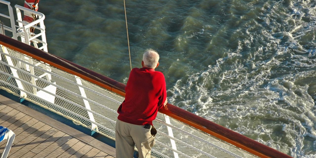 An elderly man on a cruise ship | Source: Shutterstock