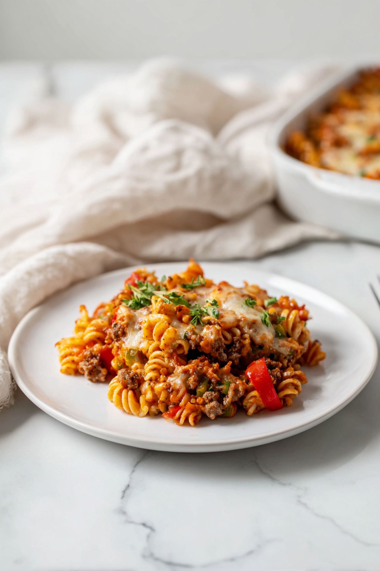 Stuffed Pepper Pasta Casserole