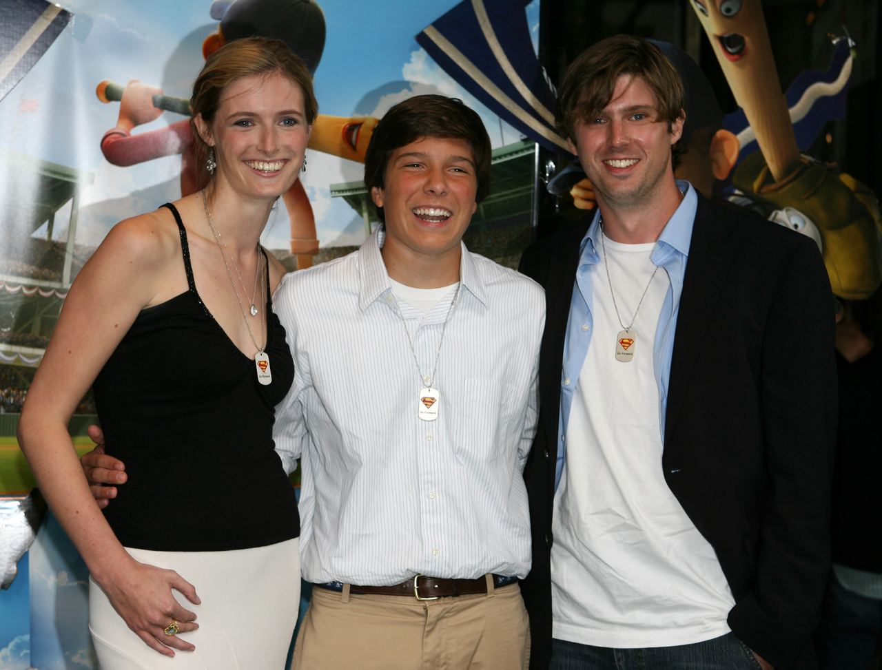 Alexandra, Will, and Matthew Reeve at the "Everyone's Hero" New York City premiere in September 12, 2006 | Source: Getty Images