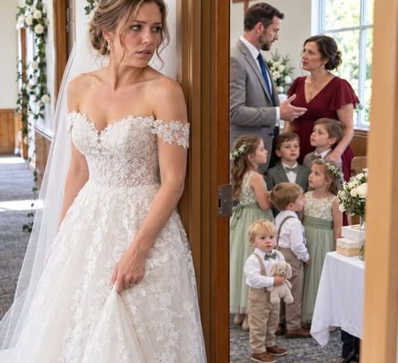 Ten minutes before our wedding, I heard my fiancé tell his sister, “Don’t worry about daycare anymore. Natalie will take