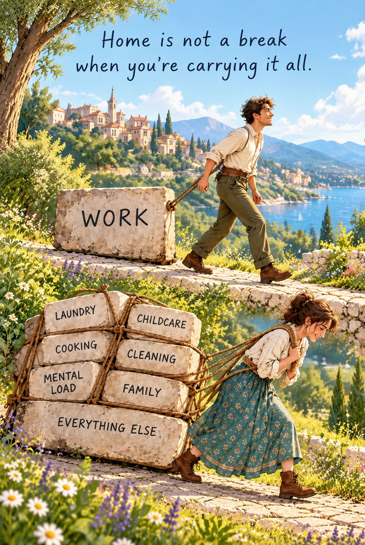 The hardest work at home is often the kind no one notices.