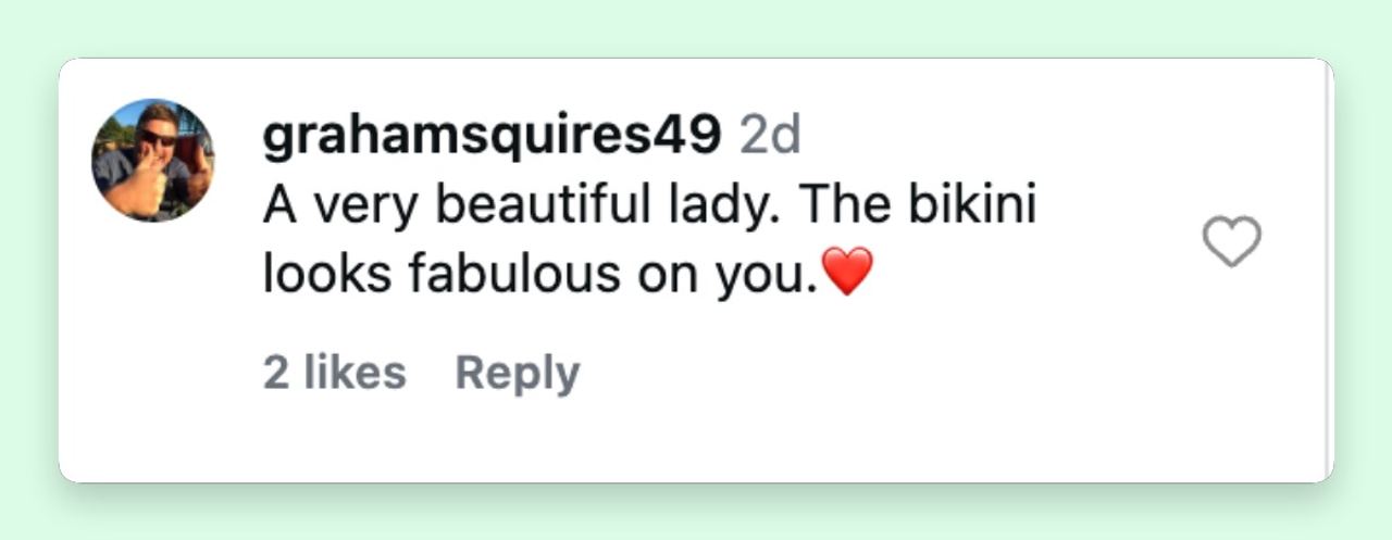 Some netizens thought that this former model, who was once married to Donald Trump, looked amazing in her bikini at the age of 62. | Source: Instagram/marlamaples